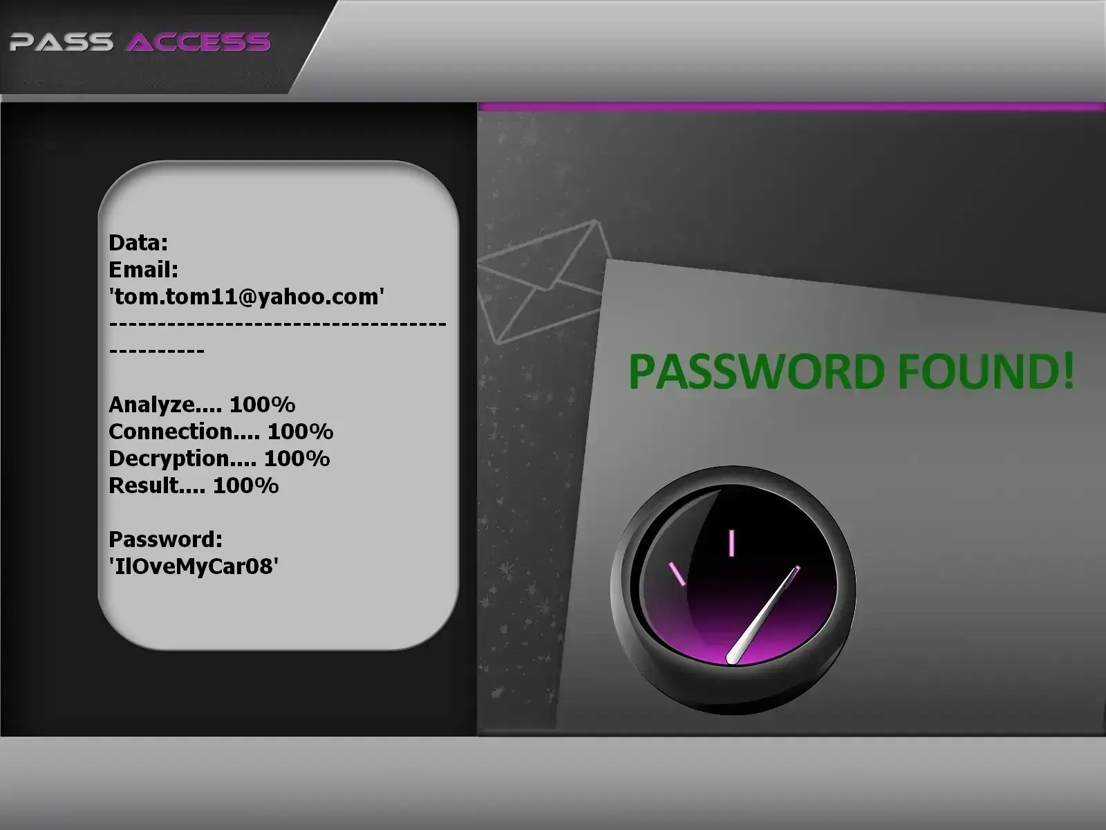 PASS ACCESS en action